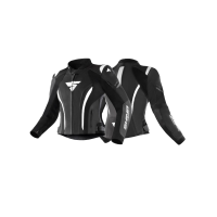 Shima Куртка Кожаная женская Miura 2.0 Black/White в Рязани