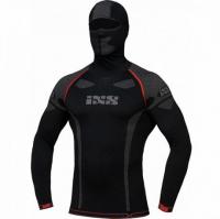 IXS Термобелье Underwear Shirt 365 Hood Черный/Серый в Рязани