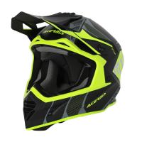 Acerbis Шлем кроссовый X-Track 22-06 Black/Fluo-Yellow в Рязани
