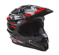 AiM Шлем кроссовый JK803S Red/Black в Рязани