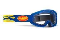 100% Очки FMF Powercore Goggle Flame Navy/Clear Lens в Рязани