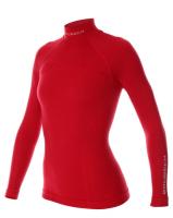 Brubeck Футболка женская дл.рукав Wool Merino 78% Малина в Рязани