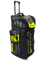 Grom Сумка для экипировки с колесами MX1 Gearbag Fragments Neongrey в Рязани