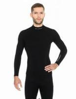 Brubeck Футболка мужская дл.рукав Wool Merino 78% Черный в Рязани