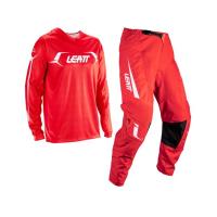 Leatt Детский комплект джерси + штаны Ride Kit 3.5 Jr  V26 Red в Рязани