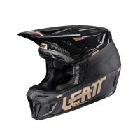 Leatt Шлем кроссовый Moto 9.5 Carbon Kit V26 Black в Рязани