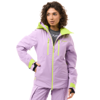 Dragonfly Куртка горнолыжная утепленная Gravity Woman 2025 Purple-Lime в Рязани