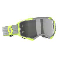 Scott Очки кроссовые Fury LS grey/yellow light sensitive grey works в Рязани