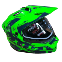 AiM Шлем детский JK802Y Green/Blue в Рязани