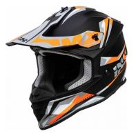 IXS шлем кроссовый 362 2.2 Черно-серый-оранжевый в Рязани