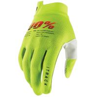100% Мотоперчатки текстильные ITrack Fluo/Yellow в Рязани