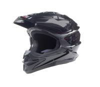 AIM Шлем кроссовый JK803 Black Glossy в Рязани