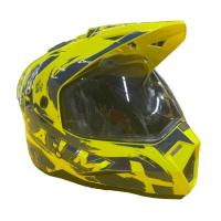 AiM Шлем детский JK802Y Yellow/Blue в Рязани
