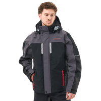 Dragonfly Куртка мембранная Quad Pro Man 2025 Black - Grey в Рязани