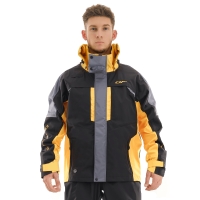Dragonfly Куртка мембранная Quad Pro Black-yellow в Рязани