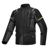 LS2 Мотокуртка мужская Narvik Man Jacket серо-черно-желтый в Рязани