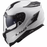 LS2 Мотошлем интеграл FF327 Challenger mono Белый в Рязани