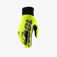 100% Мотоперчатки текстильные Hydromatic Waterproof Glove Neon Yellow в Рязани