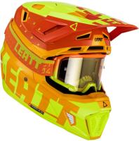 Leatt Шлем кроссовый Kit Moto 7.5 V23 Citrus в Рязани
