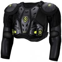 Scott Защита тела детская Jacket Protector Jr Command black/green в Рязани