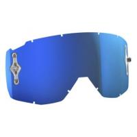 Scott Линзы Hustle MX SGL WKS/OTG electric blue chrome в Рязани