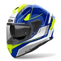 Airoh Мотошлем Spark 2 Chrono Blue/Yellow Gloss в Рязани