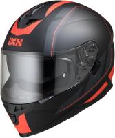 IXS Шлем HX 1100 2.0 Черно-красный матовый в Рязани