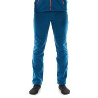 Dragonfly Мужские флисовые брюки Level Blue Orange в Рязани