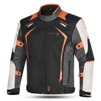 Dimox Мотокуртка текстиль Horizon Mens Orange/Black в Рязани