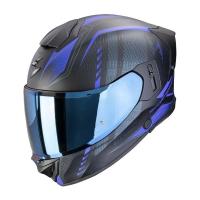 Scorpion Exo Мотошлем Exo-530 Air Theras Черный Матовый/Синий в Рязани