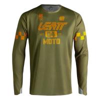 Leatt Джерси Moto 4.5 Enduro X-Flow V27 Speed Khaki Brown в Рязани