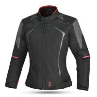 Dimox Мотокуртка текстиль Horizon Women Black/Red в Рязани