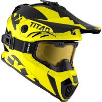 CKX Шлем снегоходный Titan Airflow Extra Yellow в #REGION_NAME_DECLINE_PP#