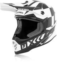 Acerbis Шлем детский Impact Steel kid White/Black в Рязани