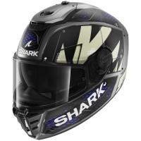 Shark Шлем Spartan RS Stingrey Mat Antracite/Antracite/Blue в Рязани