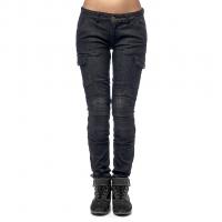 Moteq Женские мотоджинсы Nargiz Women черные в Рязани