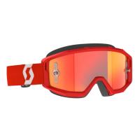 Scott очки кроссовые Primal red/white orange chrome works в Рязани
