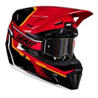 Leatt Шлем кроссовый  7.5 V26 Red + очки Velocity 4.5 в Рязани
