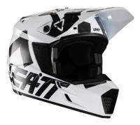 Leatt Шлем кроссовый Moto 3.5 Helmet White в Рязани