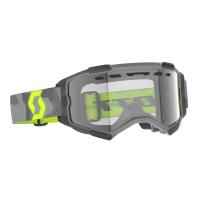 Scott Очки Fury Enduro light grey/neon yellow/clear в Рязани
