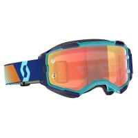 Scott Очки Fury royal blue/orange orange chrome works в Рязани