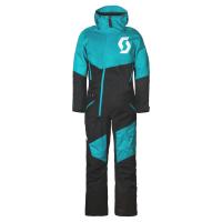 Scott Комбинезон зимний женский Back-X Dryo black/breeze blue  в Рязани