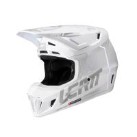 Leatt Шлем кроссовый Helmet Kit Moto 7.5 V25 White в Рязани