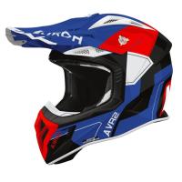 Airoh Шлем Aviator Ace 2 Shield Blue-Red Gloss в Рязани