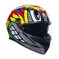 AGV Шлем K3 Birdy 2.0 Grey/Yellow/Red в Рязани