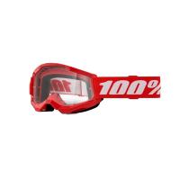 100% Очки подростковые Strata 2 Junior Red / Clear в Рязани