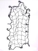 STARKS Сетка багажная NET KVADRO (80/80) Чёрный в Рязани