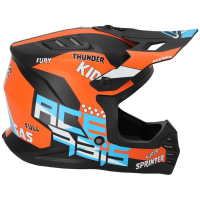 Acerbis Шлем детский Profile Junior Black/Orange в Рязани