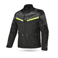 Dimox Мотокуртка текстиль Tour Tech Mens Black/Grey/Yellow в Рязани