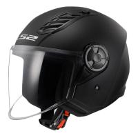 LS2 Мотошлем OF616 Airflow II Solid черный матовый в Рязани